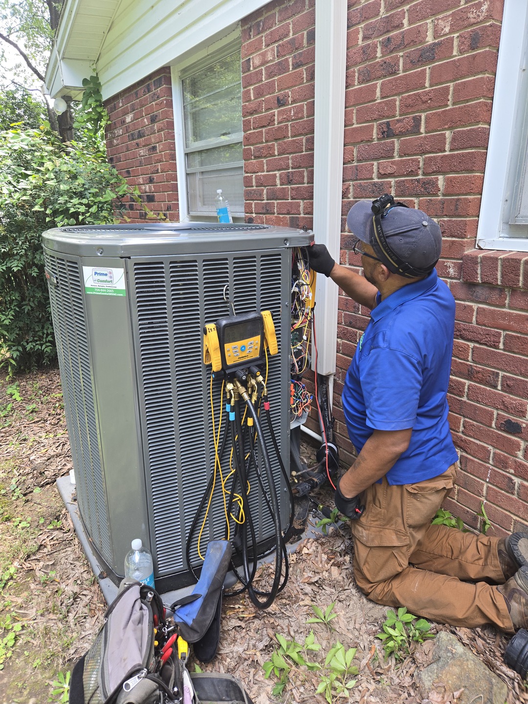 AC installation Weddington NC